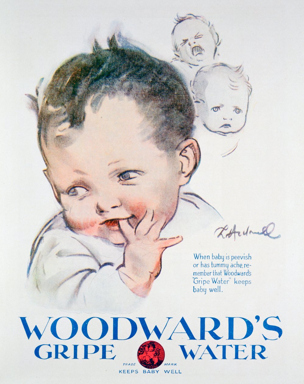 Advertentie voor Woodward