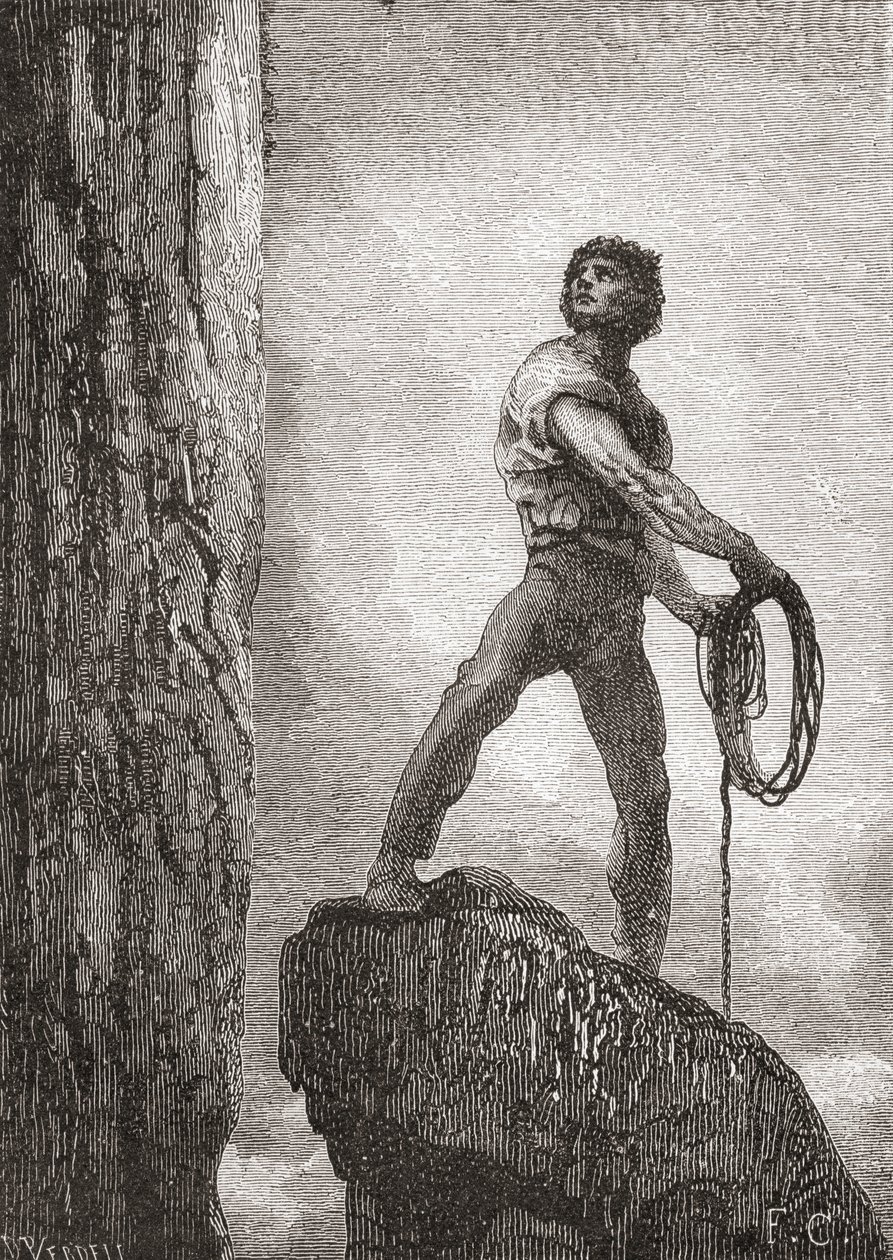 Naar een werk van Gustave Doré uit het boek 