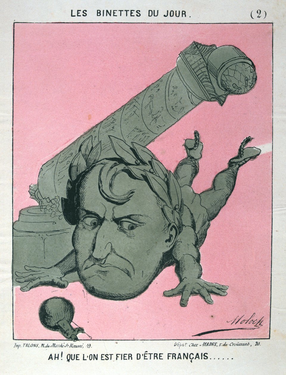 Ah! Wat is het trots om Frans te zijn, 1871 door Unbekannt