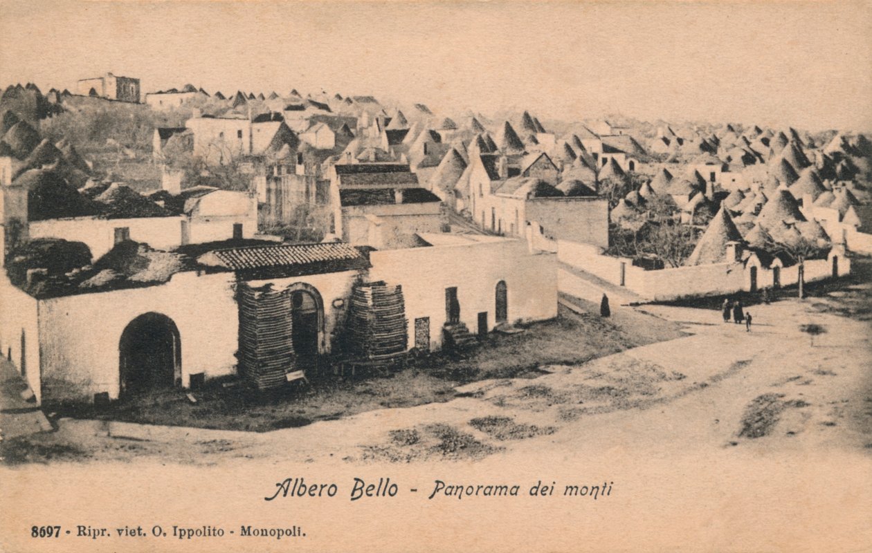Albero Bello - Panorama dei Monti, ca. 1910 door Unbekannt