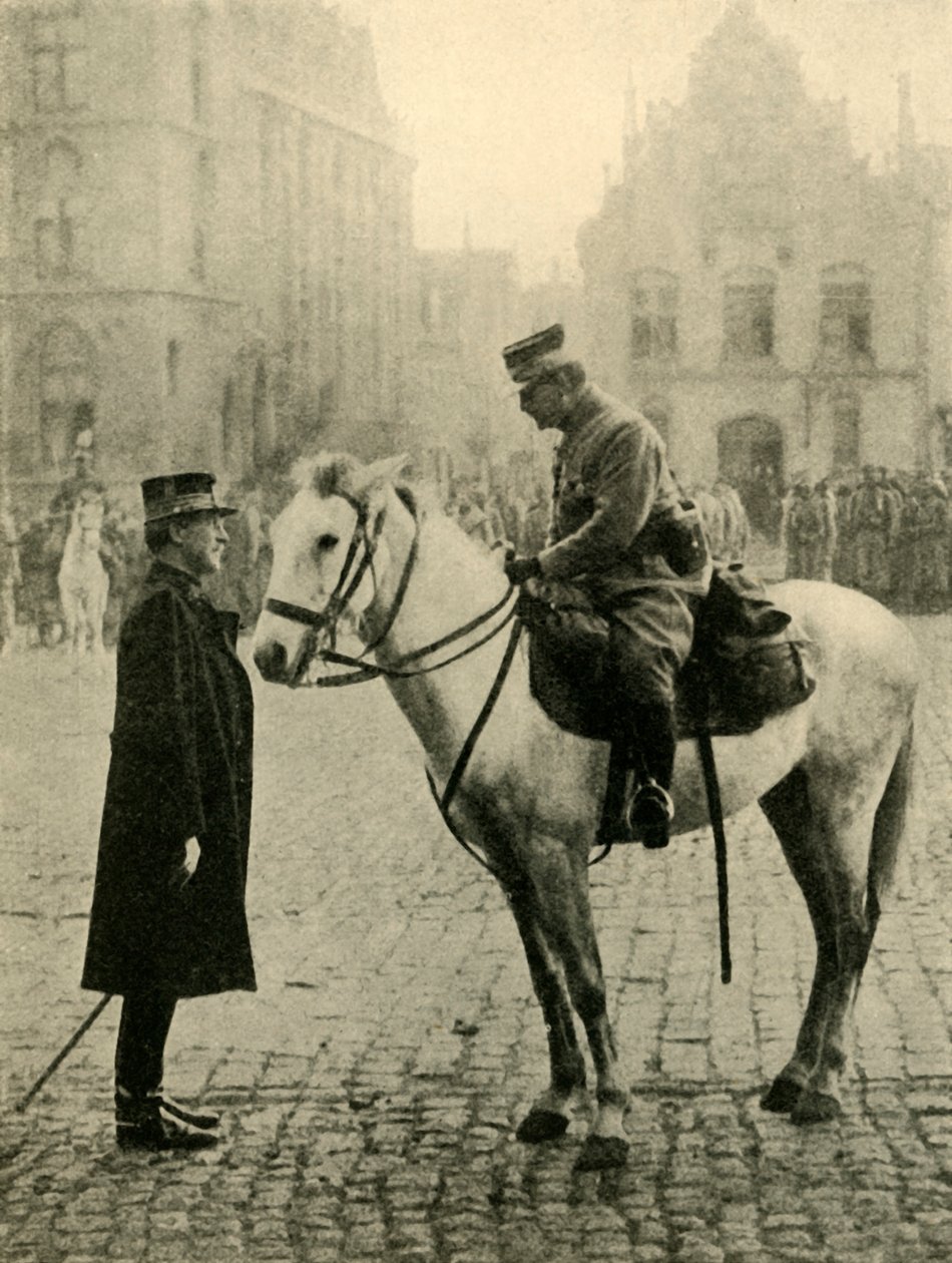 Albert I van België, Eerste Wereldoorlog, 1914, c1920 door Unbekannt