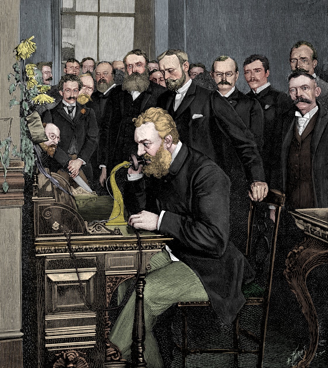 Alexander Graham Bell, Schots-Amerikaanse uitvinder door Unbekannt