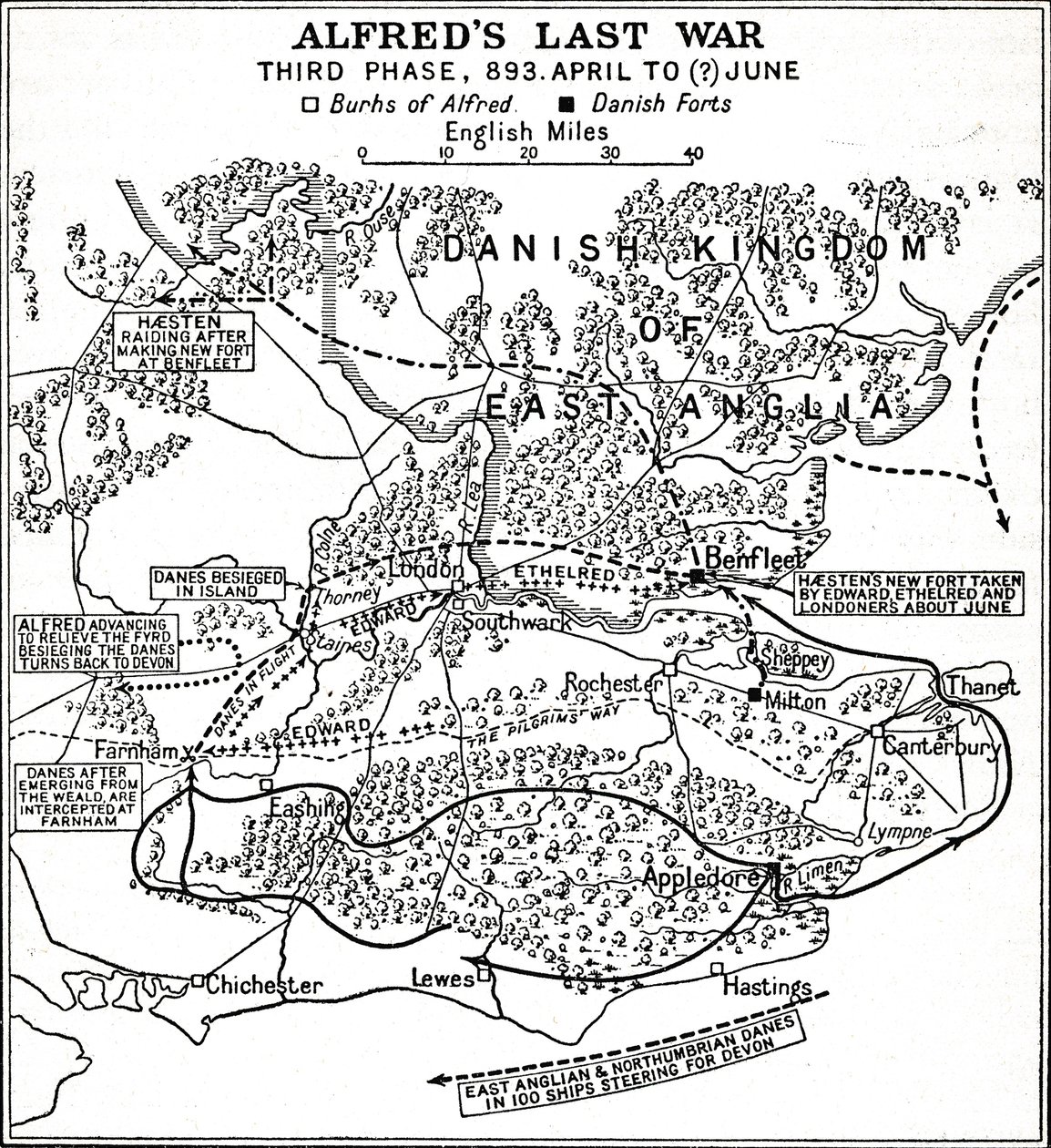 Alfreds Laatste Oorlog - Derde Fase, 893. April tot juni, 1935 door Unbekannt