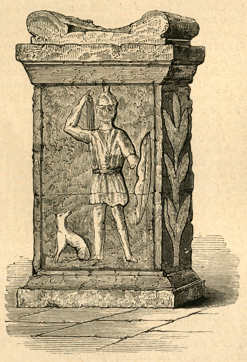 Altaar van Diana, 1897 door Unbekannt