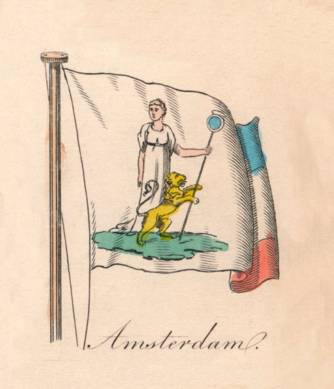 Amsterdam, 1838 door Unbekannt