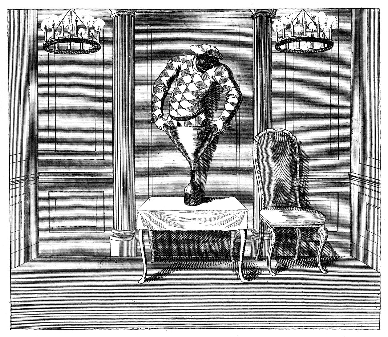 Een verontschuldiging aan de stad, 1749 door Unbekannt