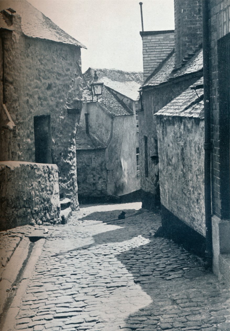 Een oud deel van St Ives, Cornwall, aangewezen als slopruimingsgebied, 1935 door Unbekannt