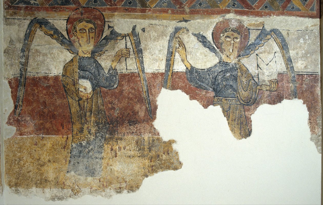 Engelen van Santa Maria de Taüll door Unbekannt