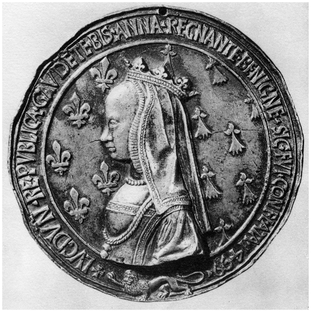 Anna van Bretagne, 1499 1958 door Unbekannt