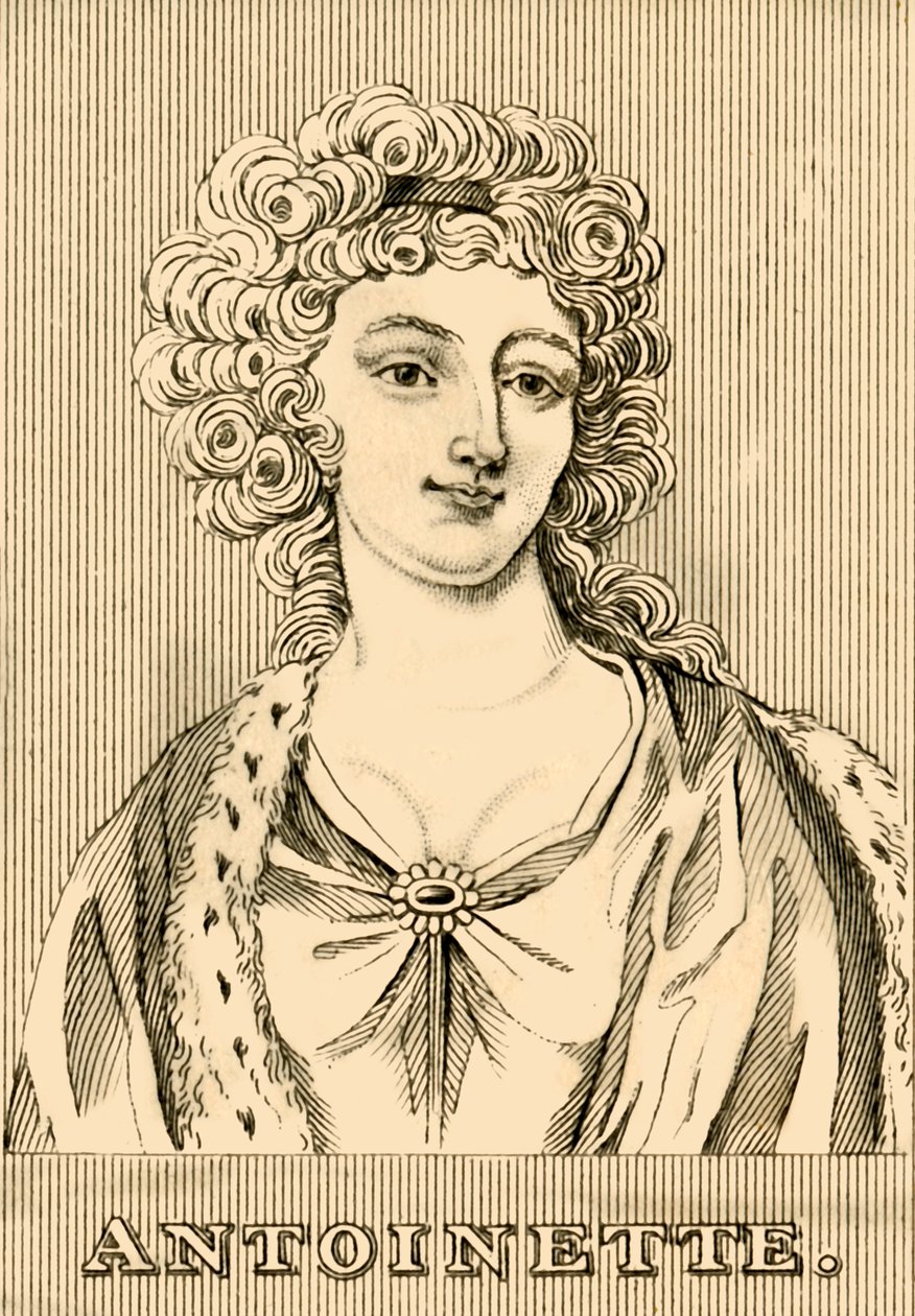 Antoinette, 1755-1793, 1830 door Unbekannt