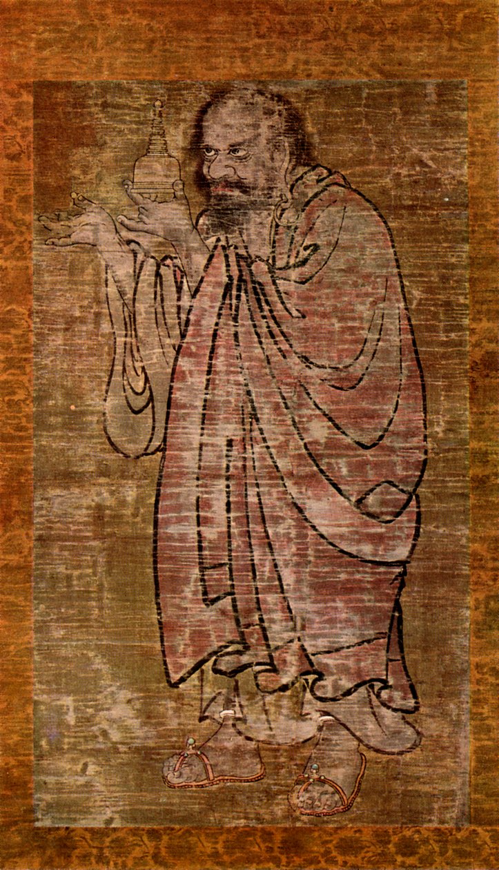 Arhat met een relikwie, China, Song-dynastie, ca. 960-1279 door Unbekannt