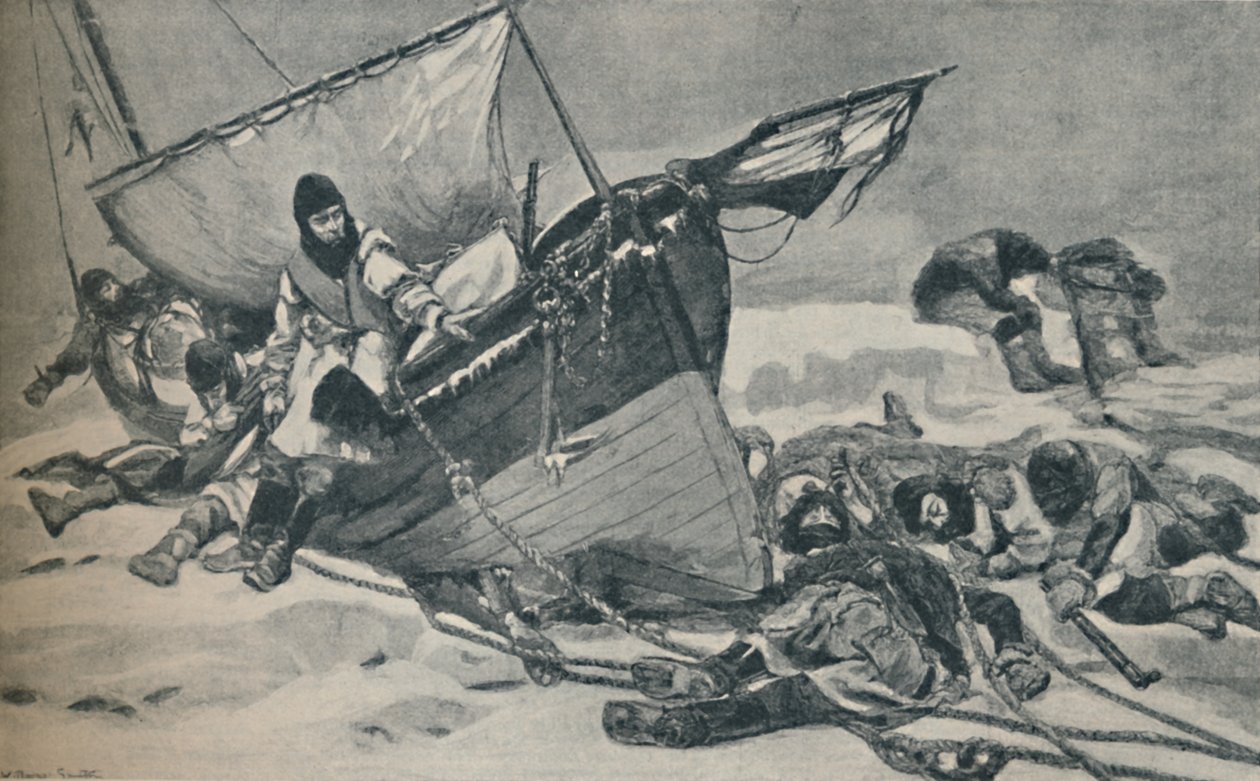 Aan het einde, c1845, 1936 door Unbekannt