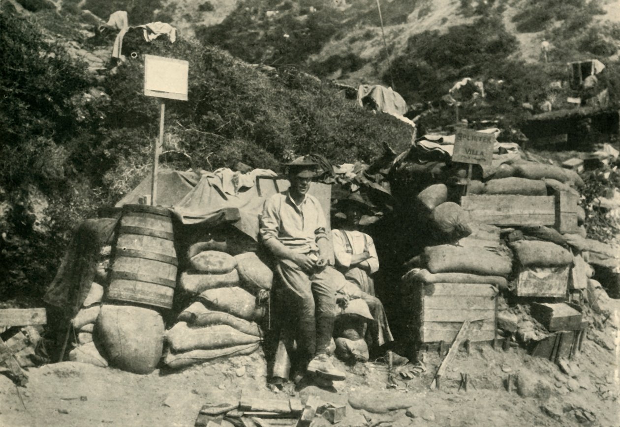 Australische troepen in Turkije, Eerste Wereldoorlog, 1915, ca. 1920 door Unbekannt