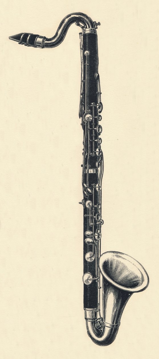 B Basklarinet, 1895 door Unbekannt