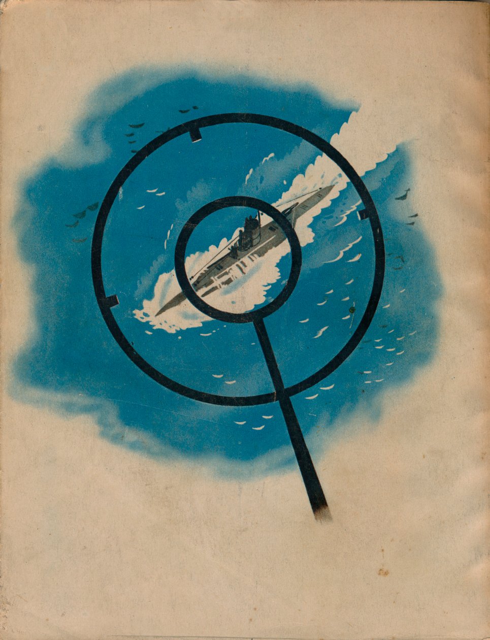 Achteromslag van Coastal Command, 1943 door Unbekannt