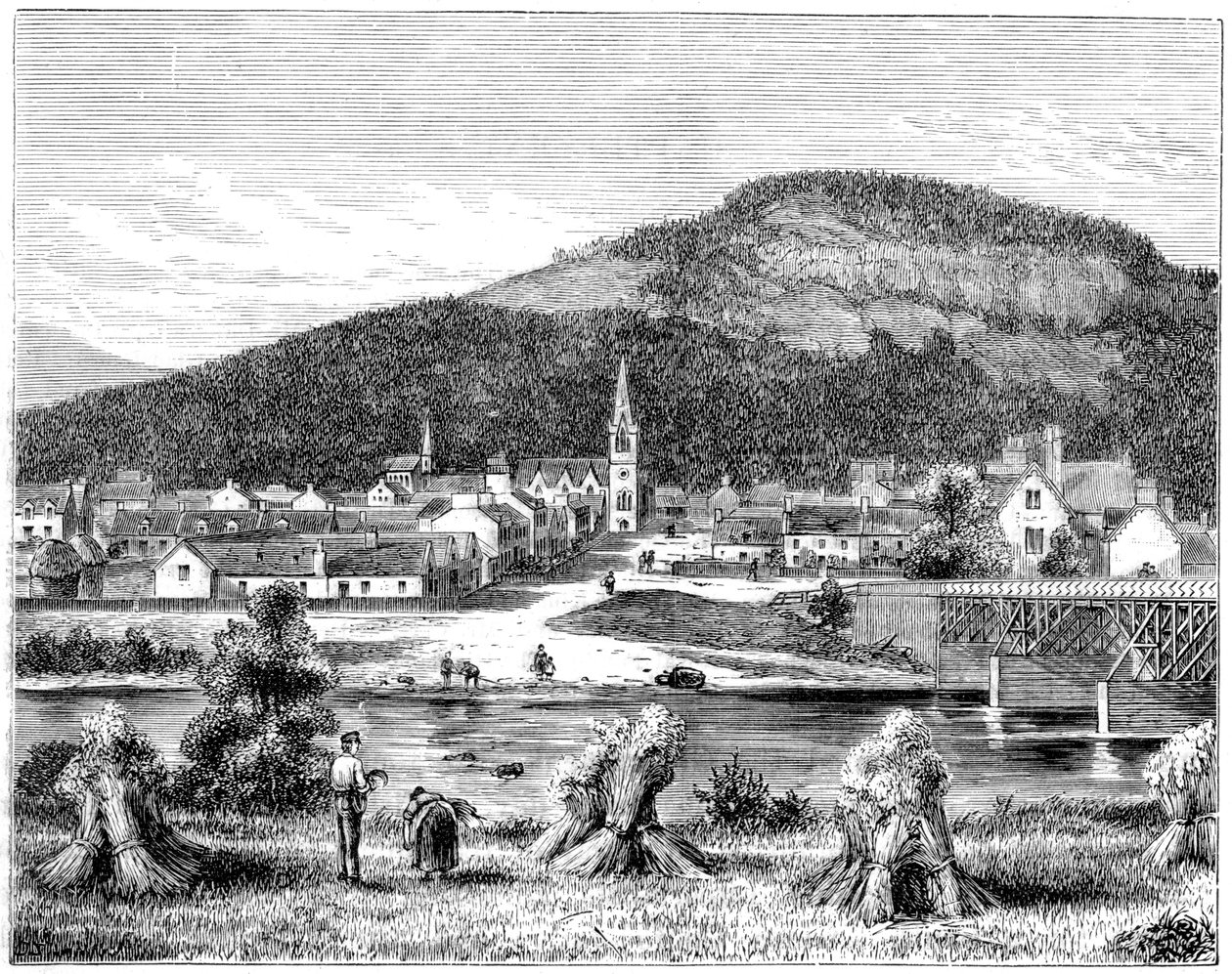 Ballater, Royal Deeside, Schotland door Unbekannt