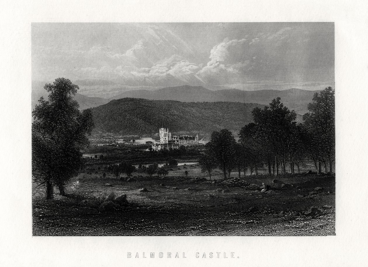 Balmoral Castle, Schotland door Unbekannt