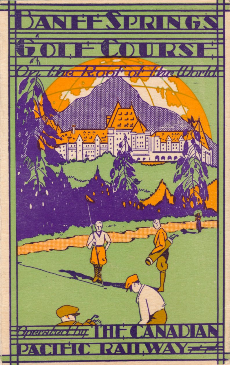Banff Springs Golf Course, scorekaart door Unbekannt