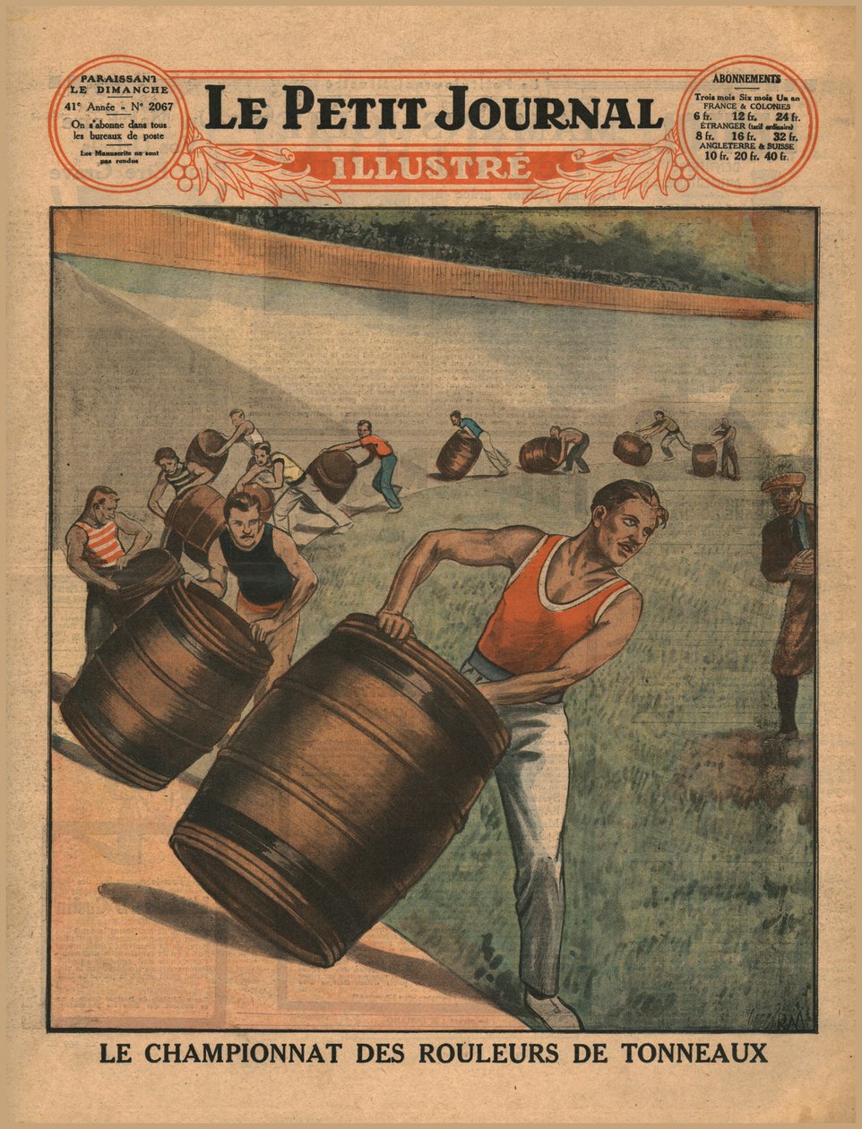 Kampioenschap Vatenrollen, 1930 door Unbekannt