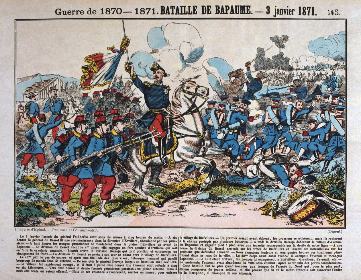 Slag bij Bapaume, Frans-Pruisische oorlog, 3 januari 1871 door Unbekannt