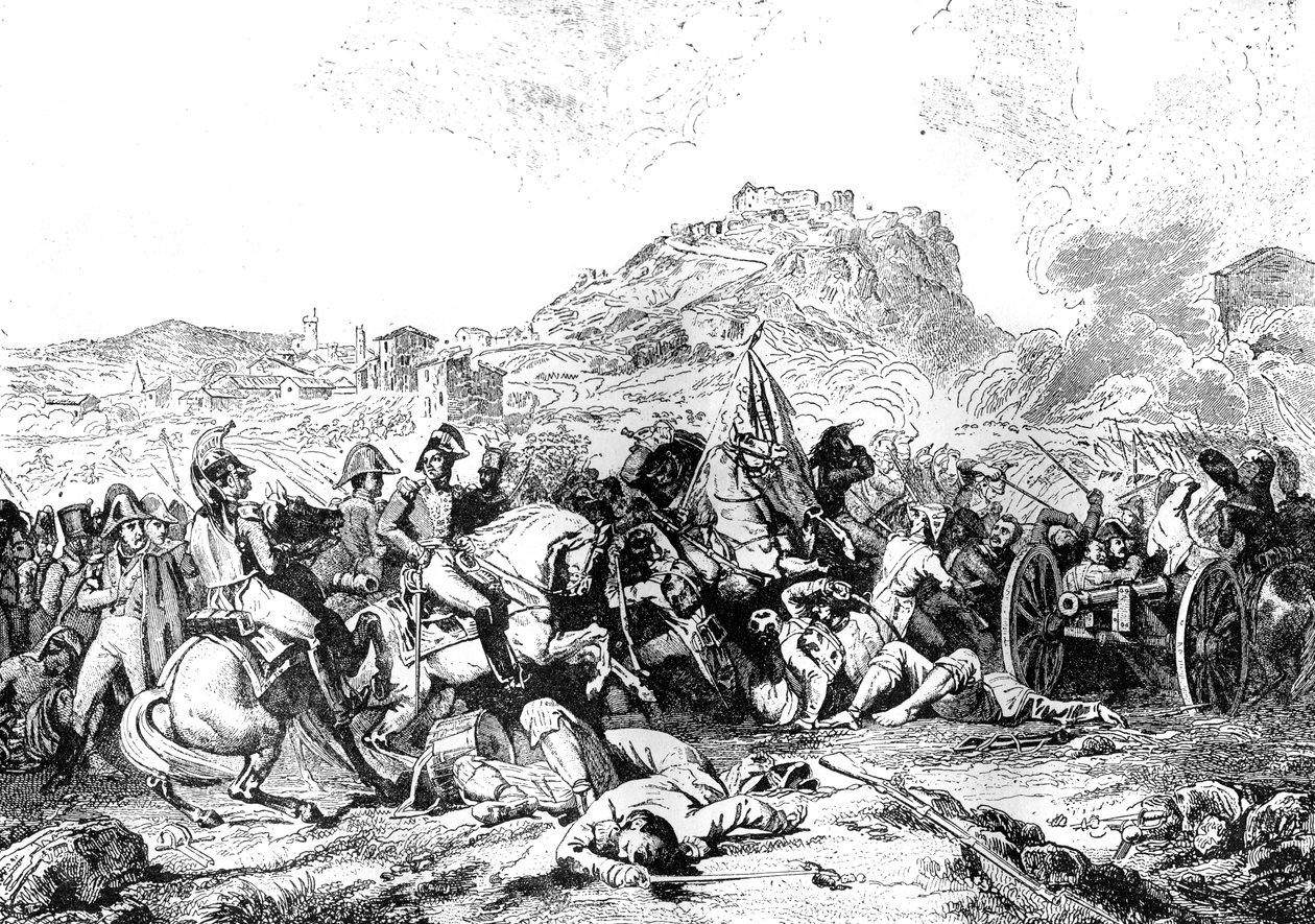 Slag bij Castalla, Spanje, 21 juli 1812, 1882-1884 door Unbekannt