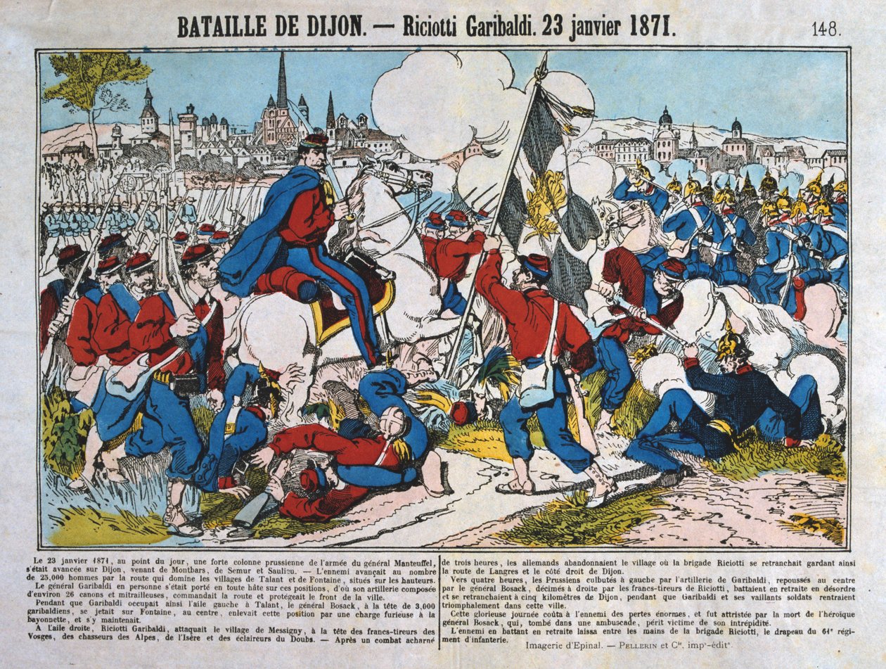 Slag bij Dijon, Frans-Pruisische Oorlog, 23 januari 1871 door Unbekannt