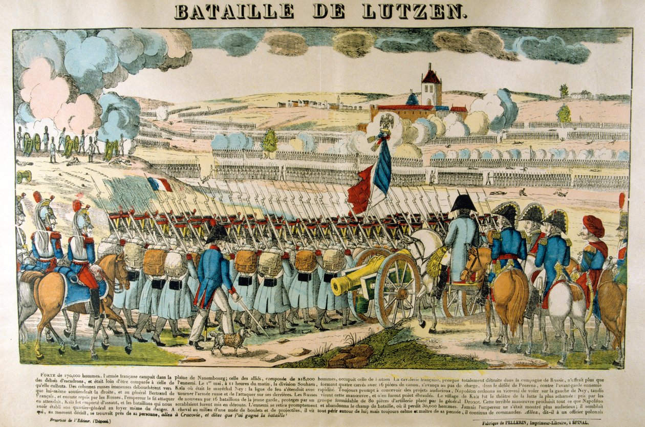 Slag bij Lützen, 2 mei 1813 door Unbekannt