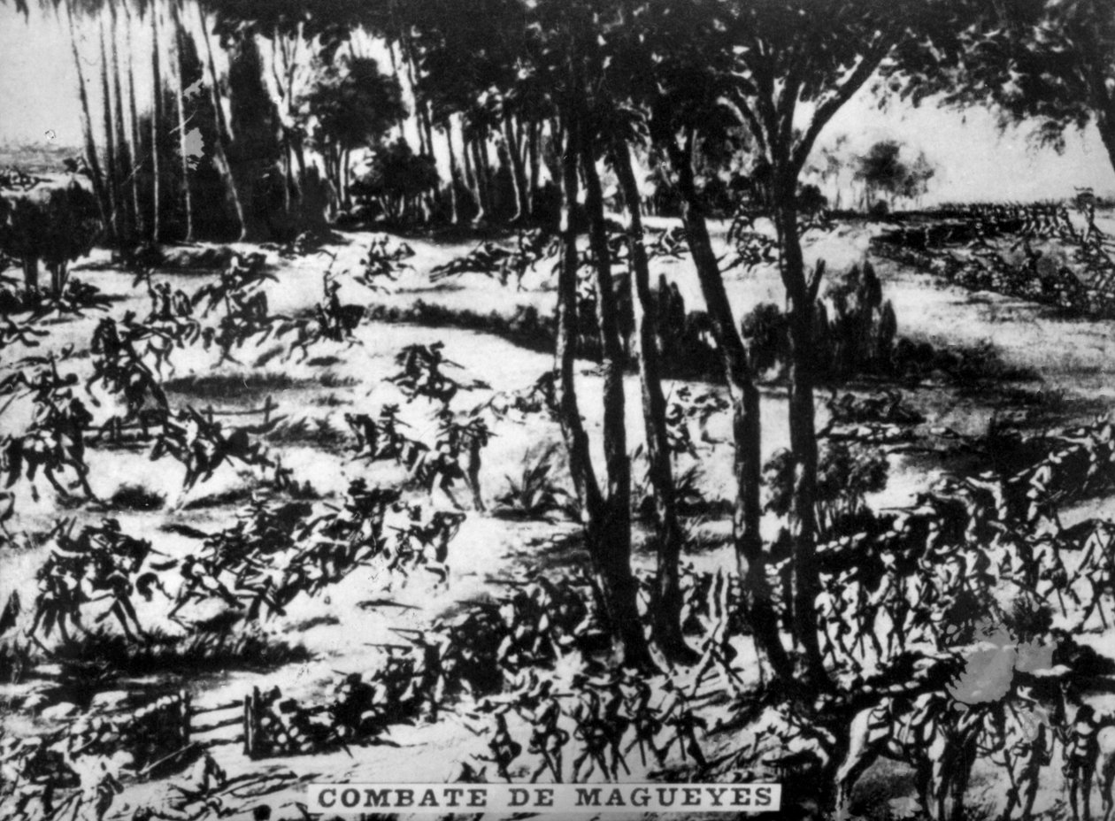 Slag bij Magueyes, 1896, jaren 1920 door Unbekannt