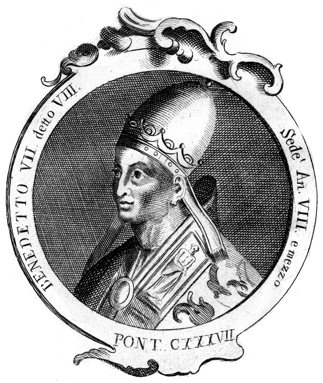 Benedictus VII, Paus van de Katholieke Kerk door Unbekannt
