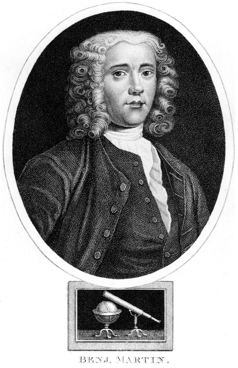 Benjamin Martin, Engelse wiskundige en instrumentmaker, ca. 1730s door Unbekannt