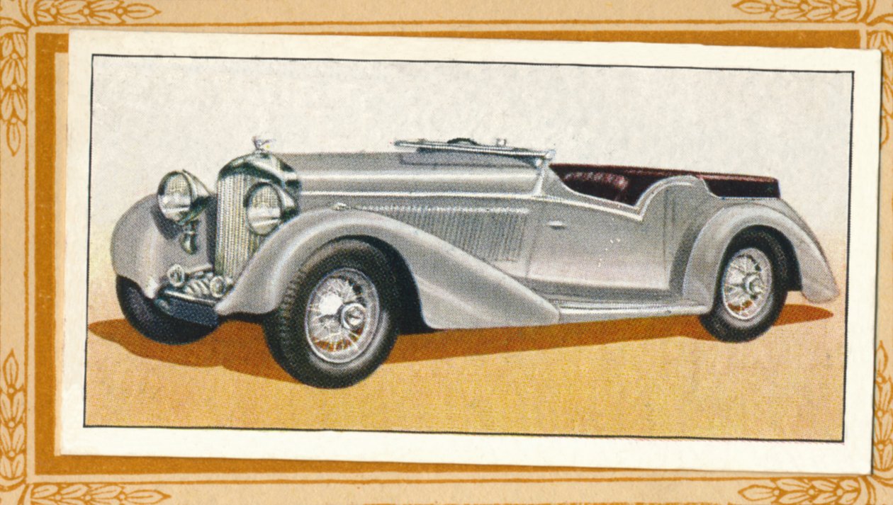 Bentley 3 12-Liter Sports Tourer, c1936 door Unbekannt