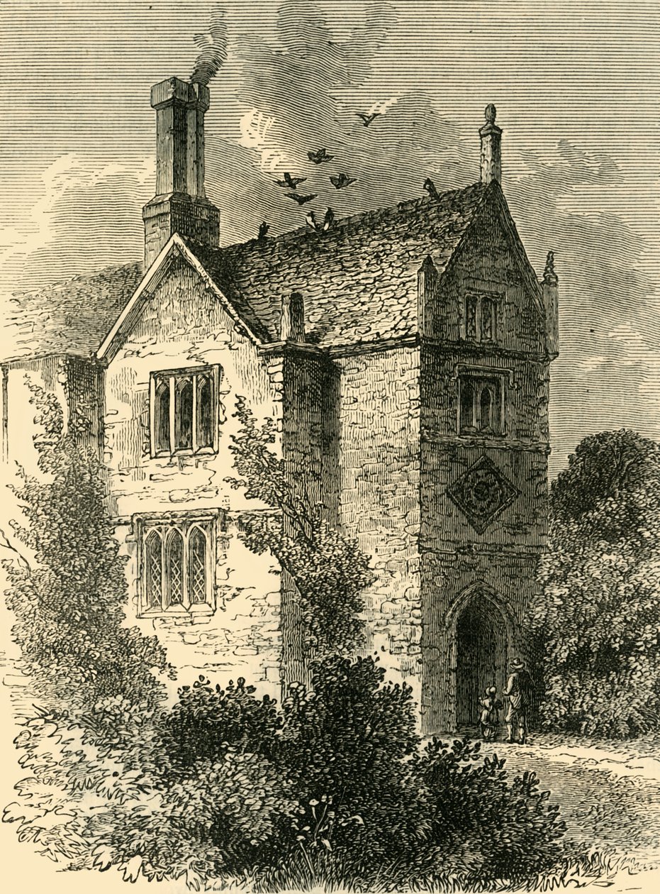 Huis van Bisschop Bonner in 1780, ca. 1878 door Unbekannt