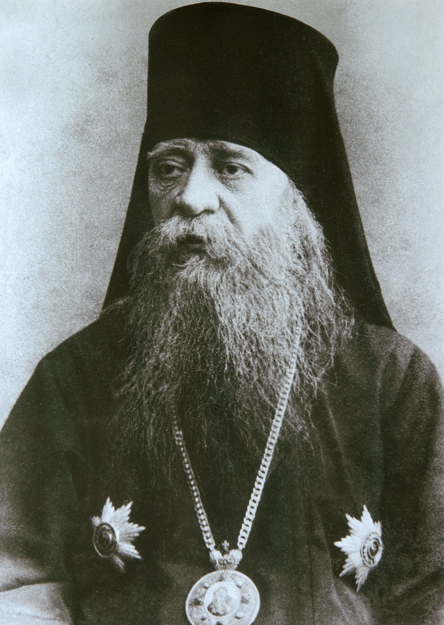 Bisschop Nikon Rozhdestvensky van Serpukhov, ca. 1900-1910 door Unbekannt