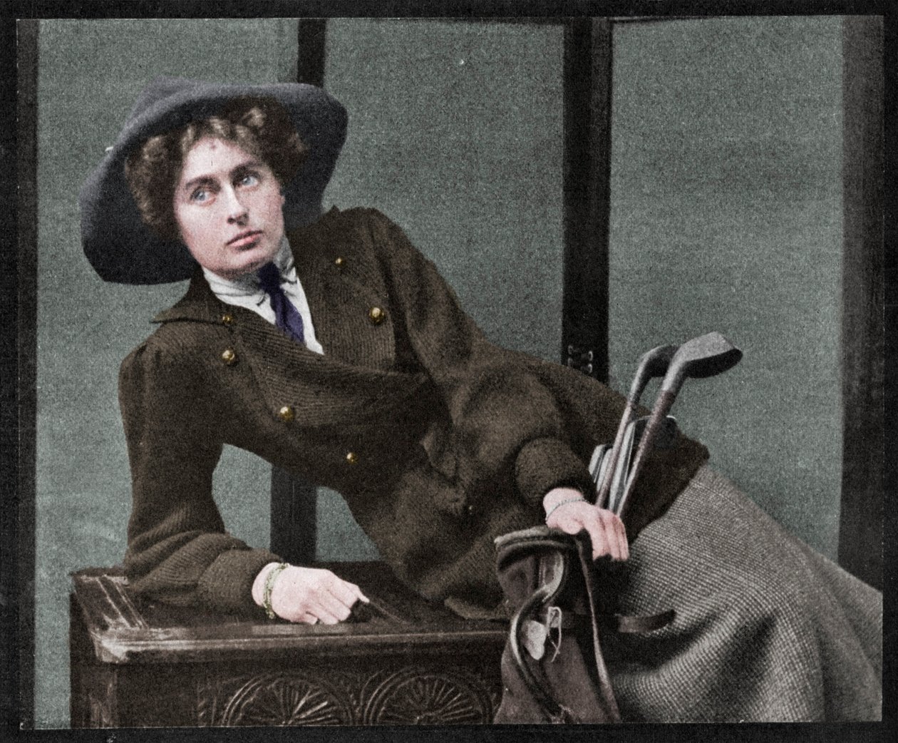 Zwarte Muts, c1910 door Unbekannt