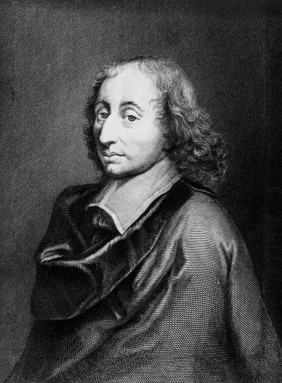 Blaise Pascal, Franse wiskundige, natuurkundige en filosoof, ca. 1650 door Unbekannt