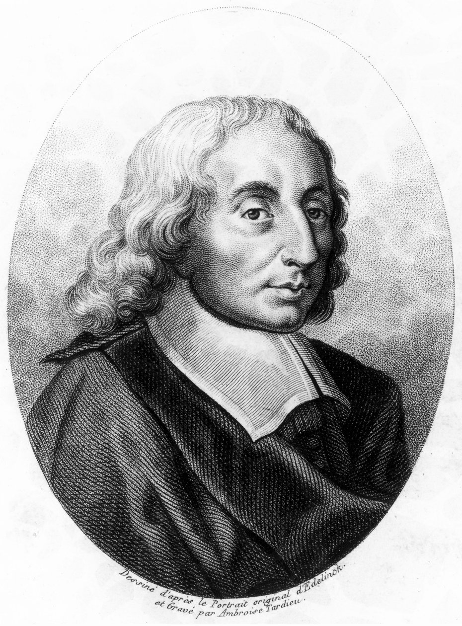 Blaise Pascal, Franse wiskundige, natuurkundige en filosoof, ca. 1660 door Unbekannt