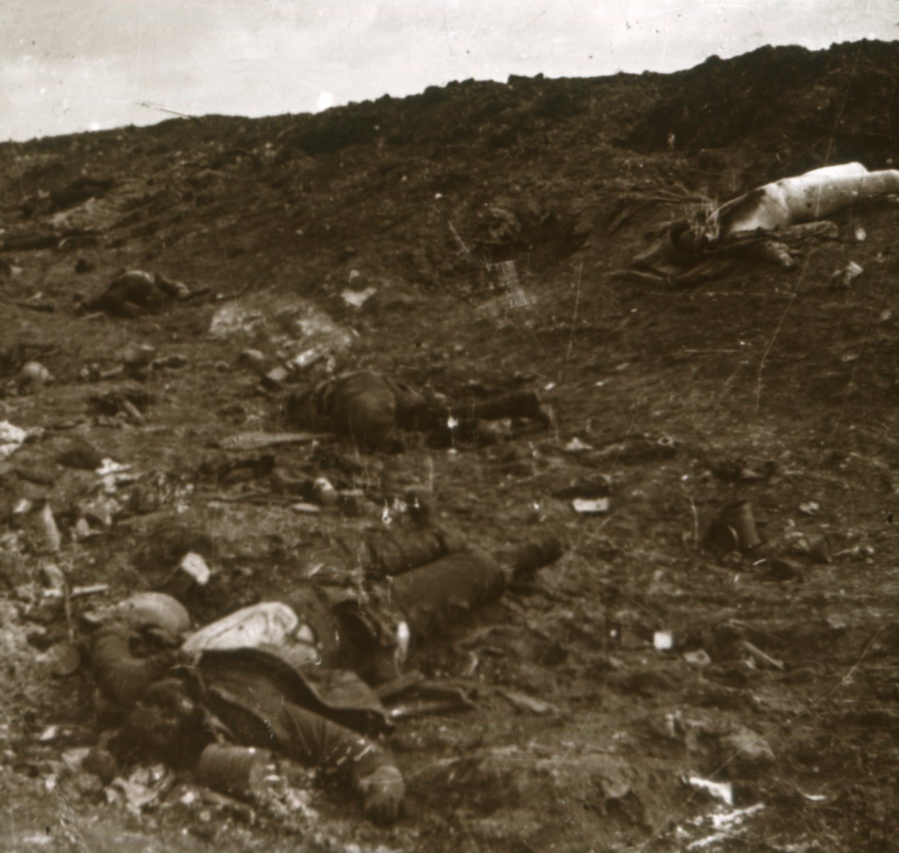 Lichaam, Somme, Noord-Frankrijk, ca. 1916-1918 door Unbekannt