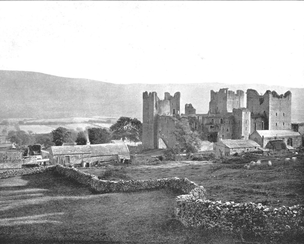 Kasteel Bolton, Wensleydale, North Yorkshire, 1894 door Unbekannt