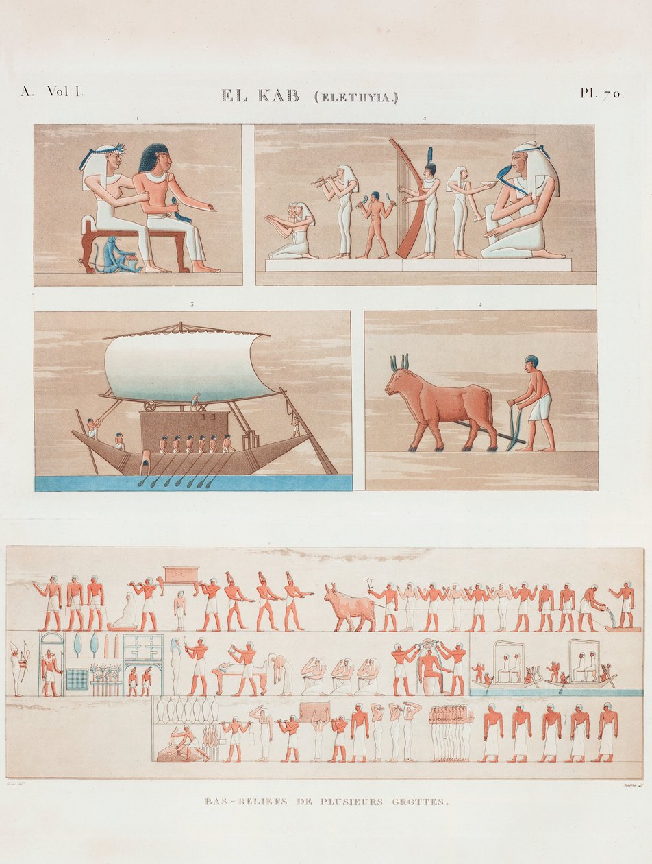 Boek: Beschrijving van Egypte door Unbekannt