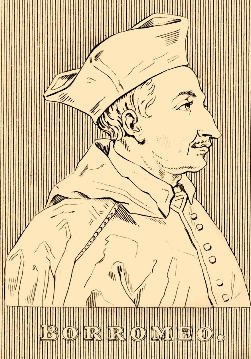 Borromeo, 1538-1584, 1830 door Unbekannt