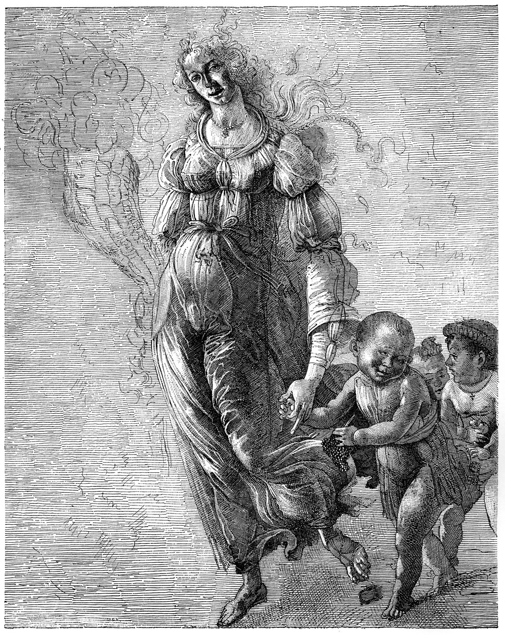 De overvloed van Botticelli door Unbekannt