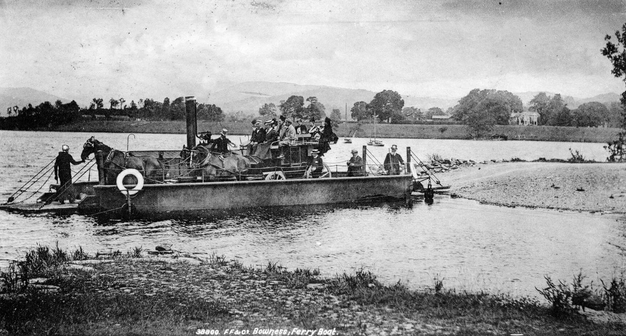 Bowness veerboot, 1902 door Unbekannt