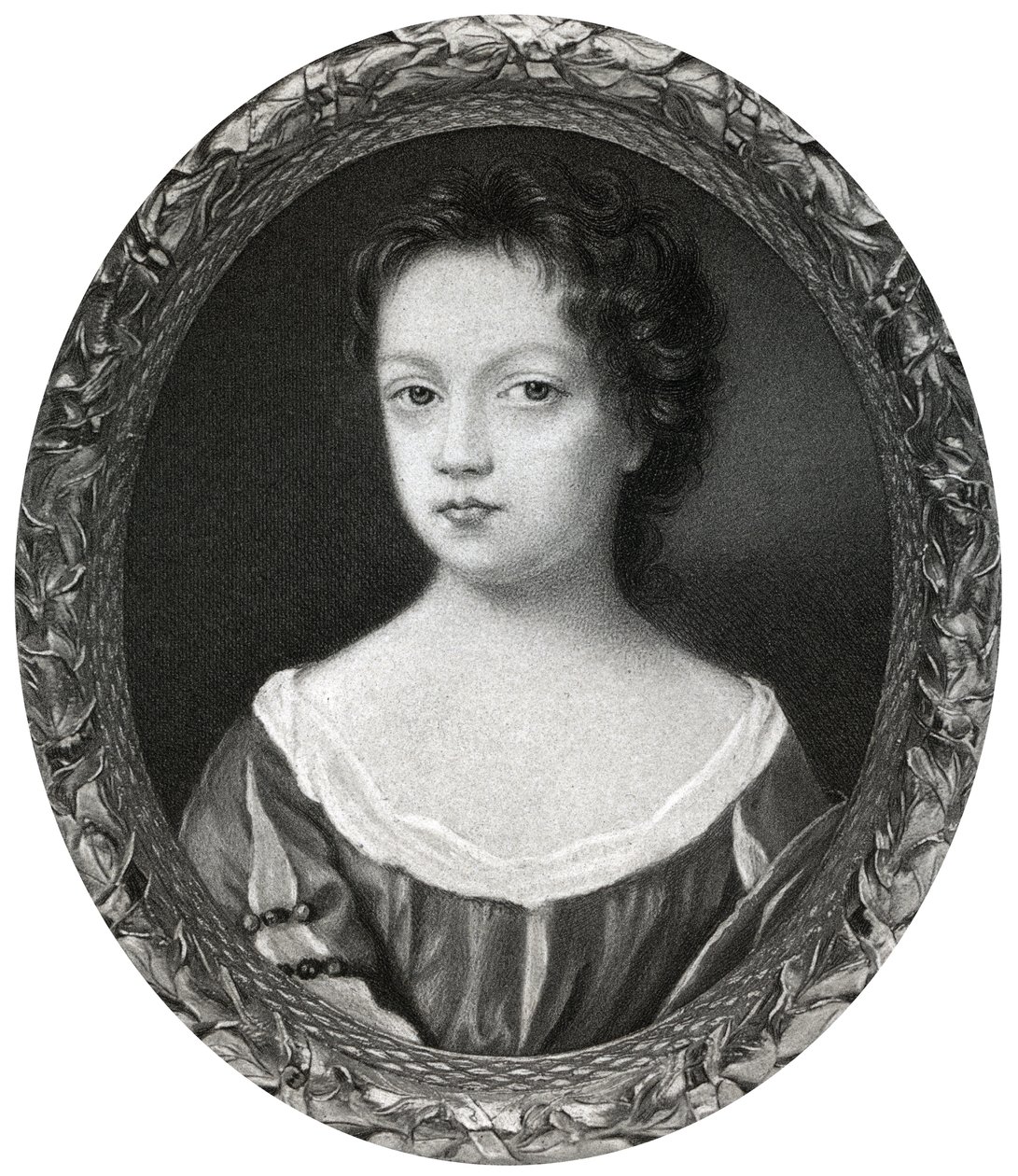 Bridget Cromwell, oudste dochter van Oliver Cromwell, 17e eeuw door Unbekannt