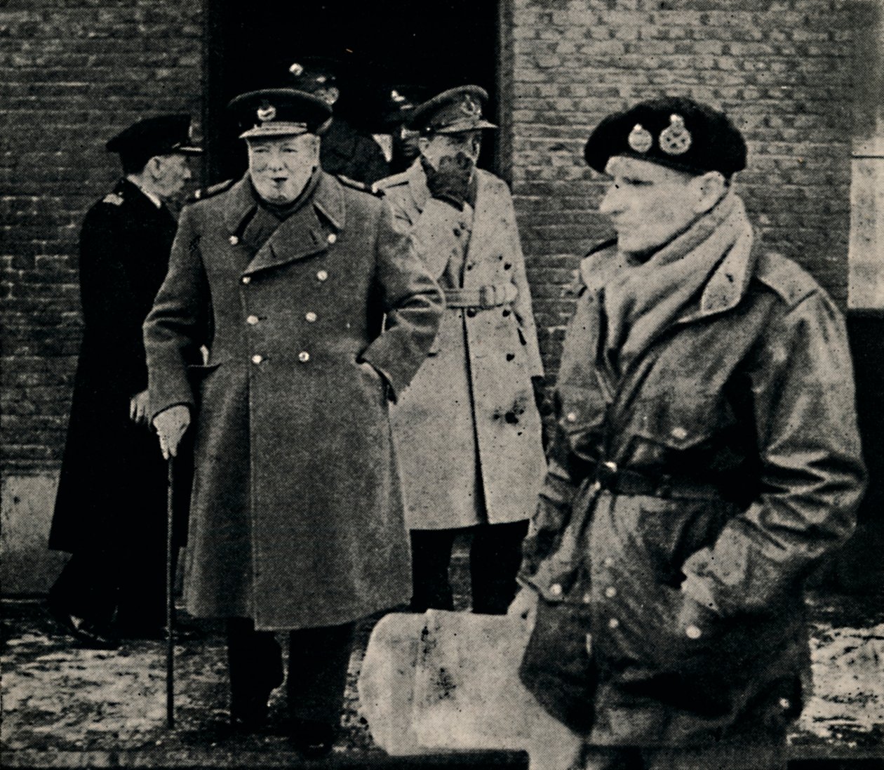 Britse Premier Bezoekt Het Westelijk Front, 1944, 1945 door Unbekannt