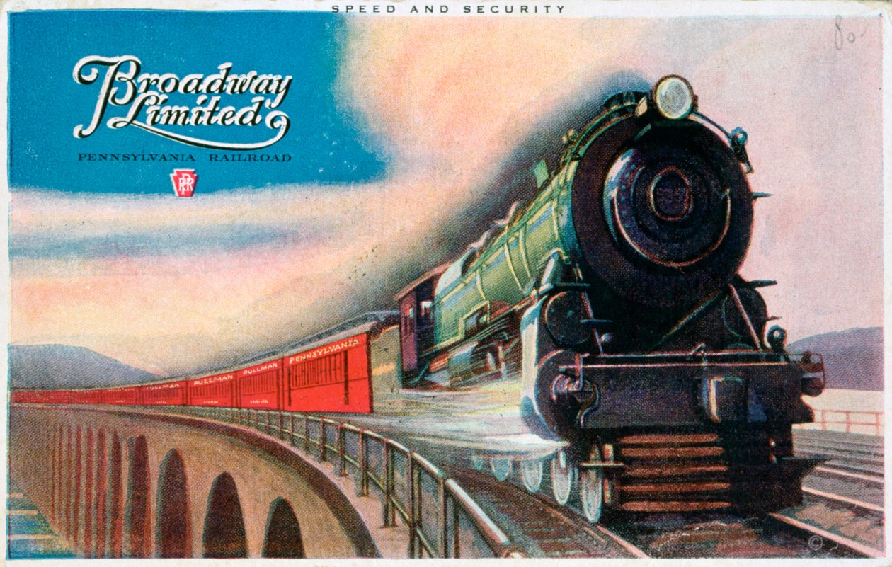 Broadway Limited, Pennsylvania Railroad, 1927 door Unbekannt