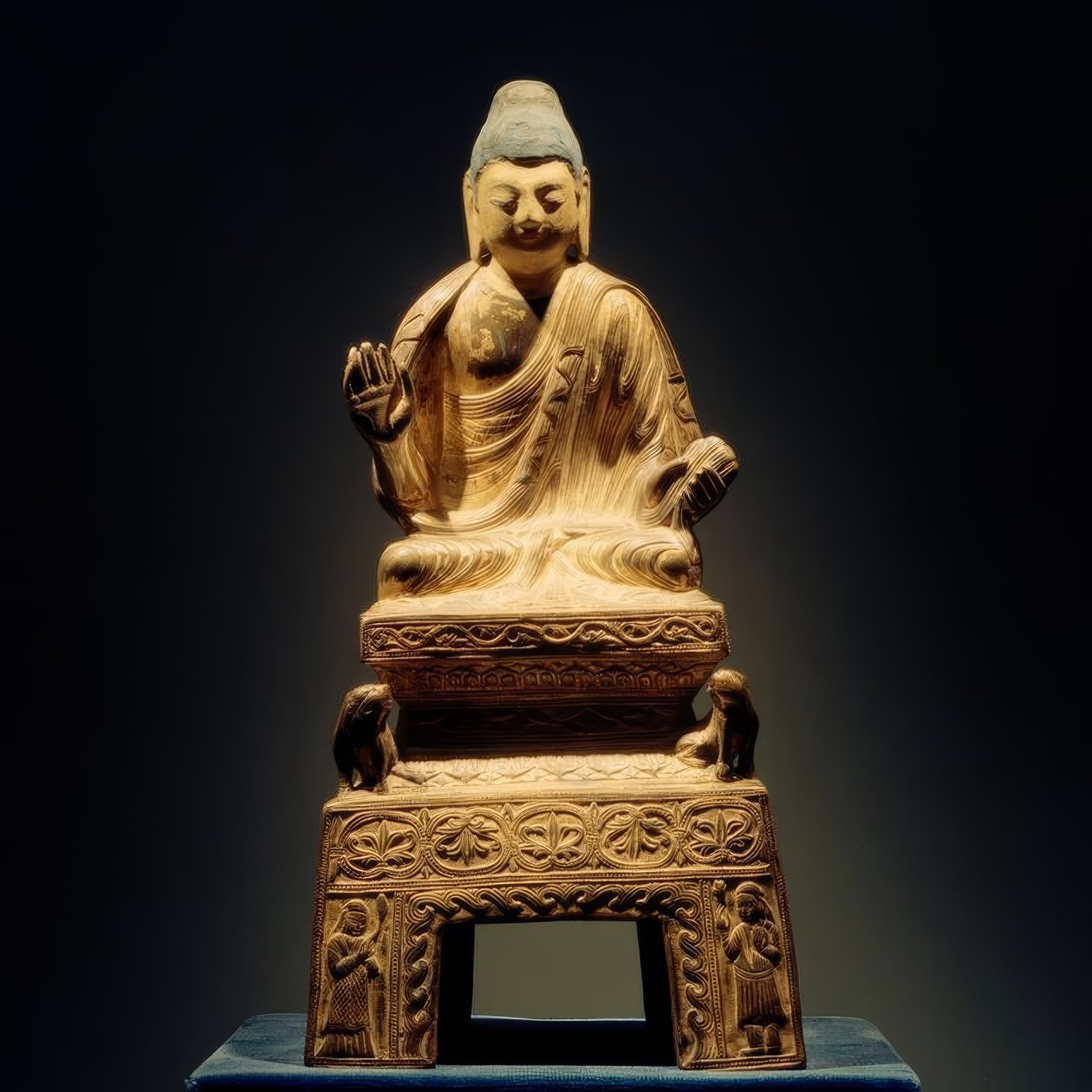 Boeddha Sakyamuni / Beeldhouwwerk, 473 door Unbekannt