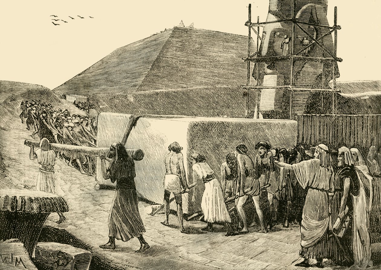 Een Piramide Bouwen door Unbekannt