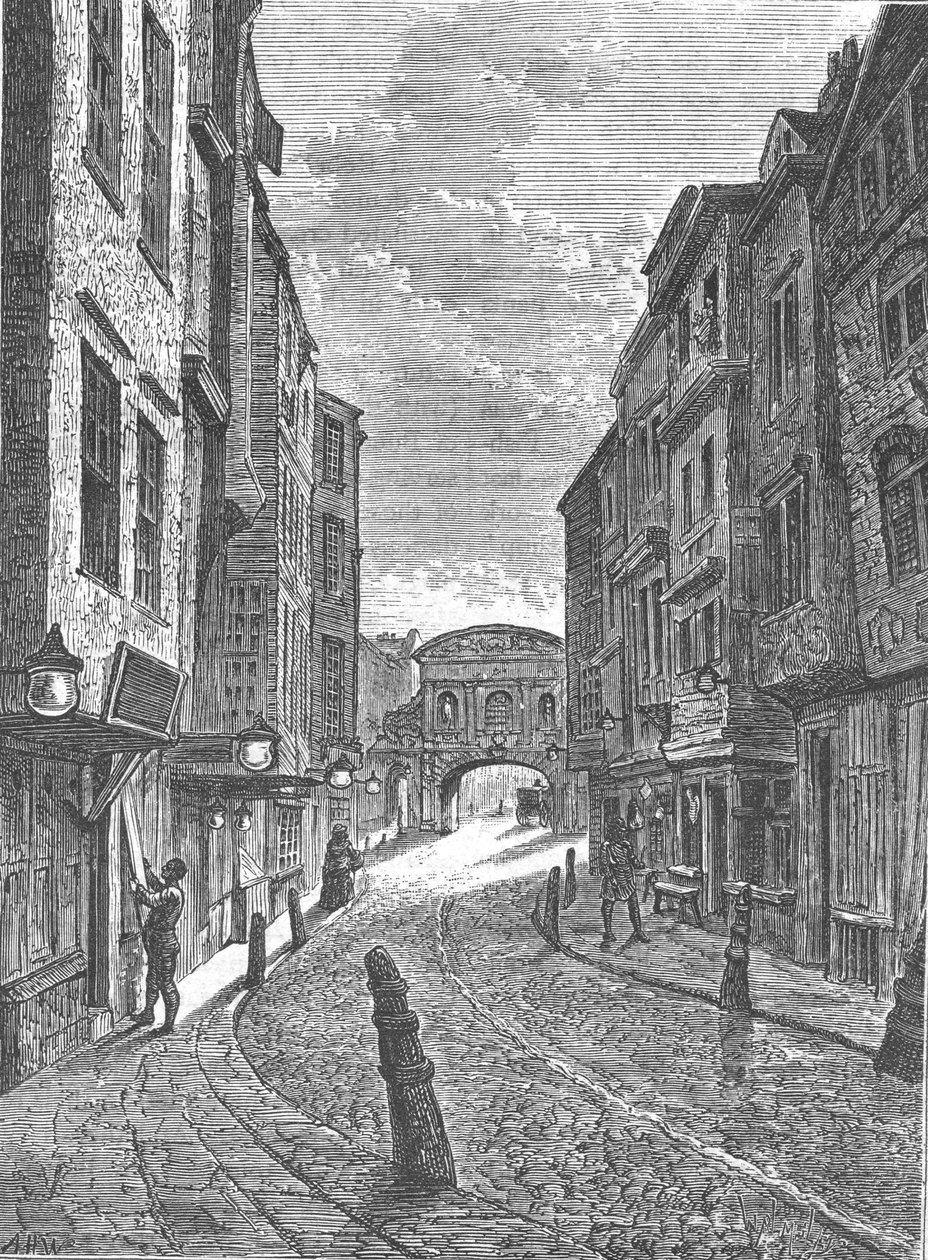 Butchers Row, 1800 1897 door Unbekannt