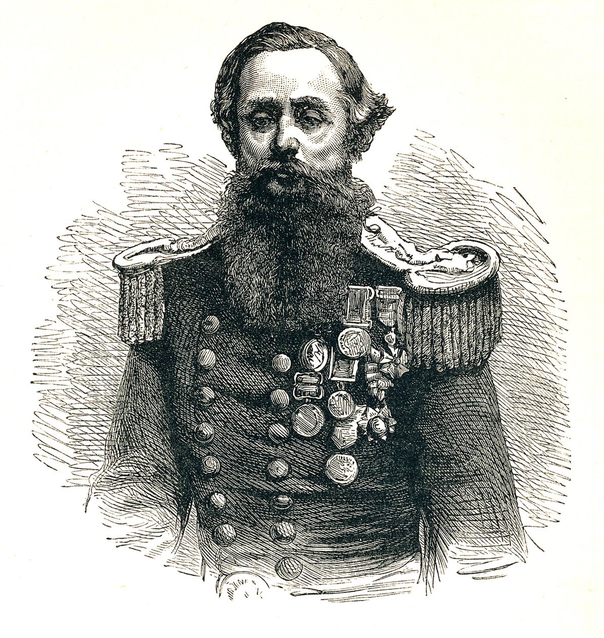 Kapitein Cowper Phipps Coles, 1819-1870, Engelse marinekapitein en uitvinder, 1893 door Unbekannt