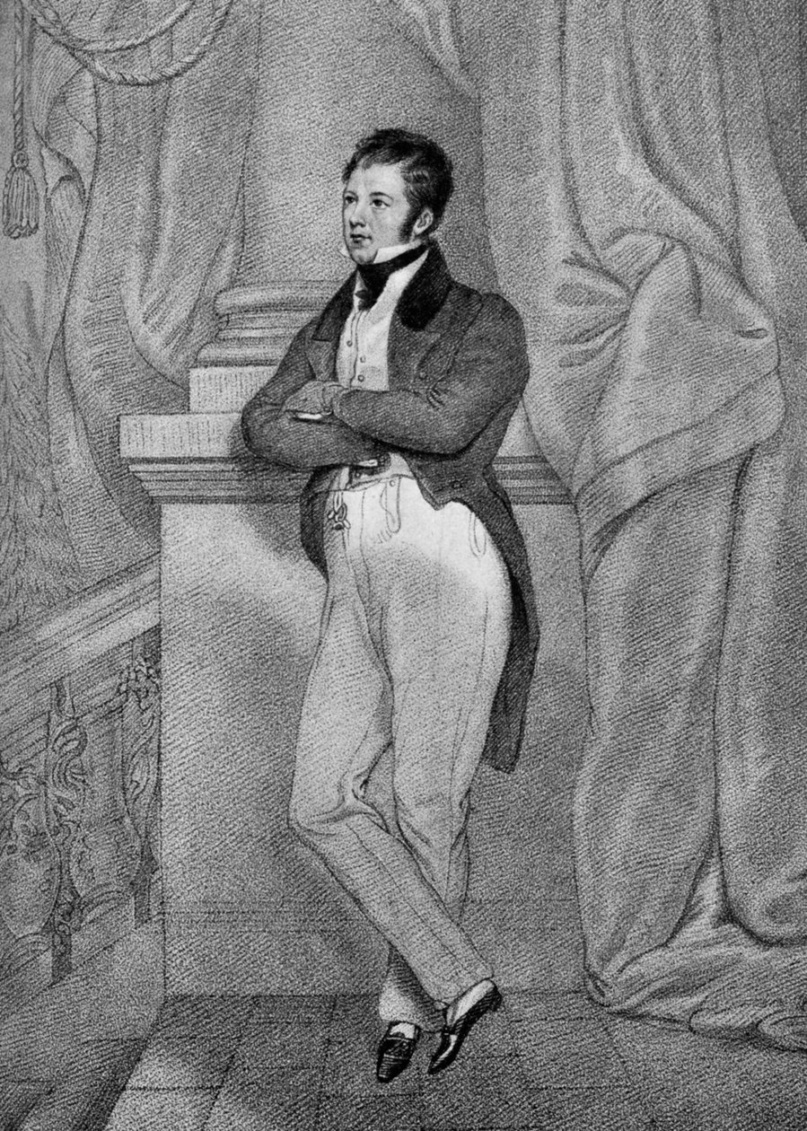 Kapitein Frederick Marryat 1792-1848, Engelse romanschrijver, 19e eeuw 1908 door Unbekannt